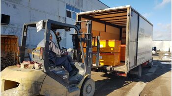 Очередное поступление лазерных станков на склад ППК Лазер