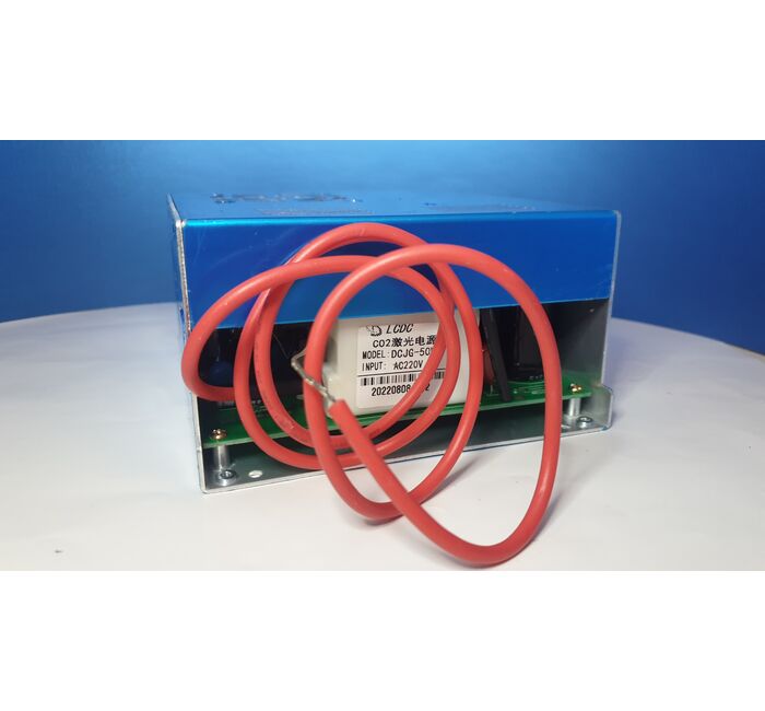 Блок питания с блоком розжига 50 ВАТТ для CO2 лазера, изображение 2