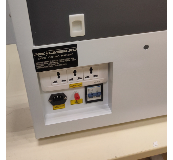 Лазерный станок гравер Gray 4040 L, Мощность: 50 Вт, Контроллер: Ruida, изображение 9