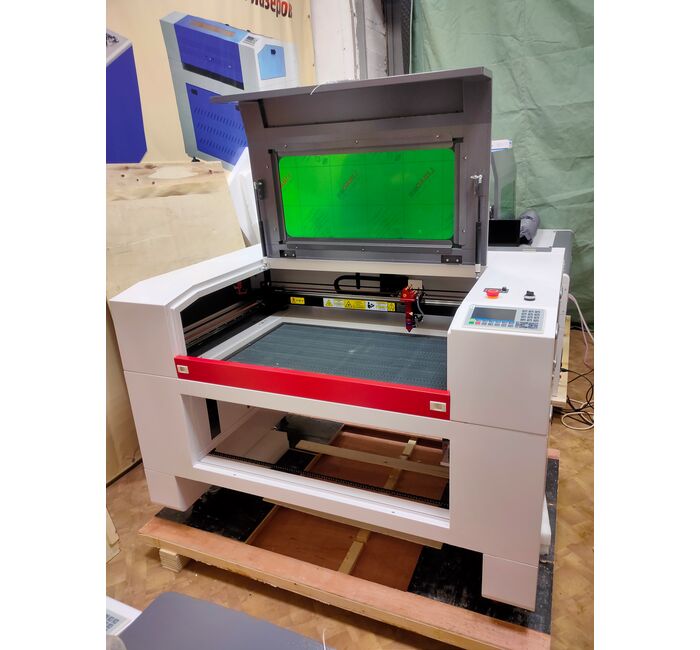 Лазерный станок гравер Gray 9060, Мощность: 130 Вт, Лазерная трубка: RECI, изображение 3