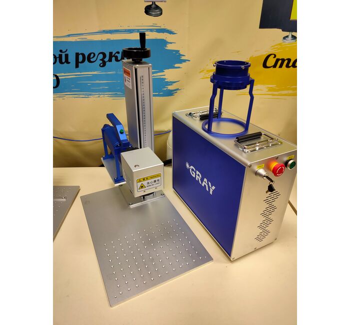 Лазерный гравер маркер Gray XJ Handle Hybrid, Мощность: 20 Вт, Контроллер: JCZ, Источник лазерного излучателя: JPT LP, изображение 2