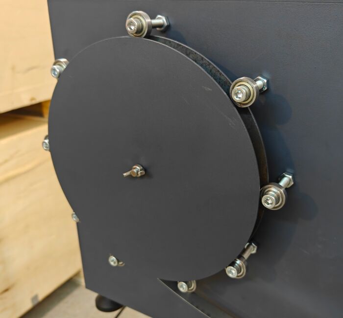 Лазерный станок для гравировки металлической ленты с функцией автоматической обрезки GRAY X-LINE JPT-30, изображение 5