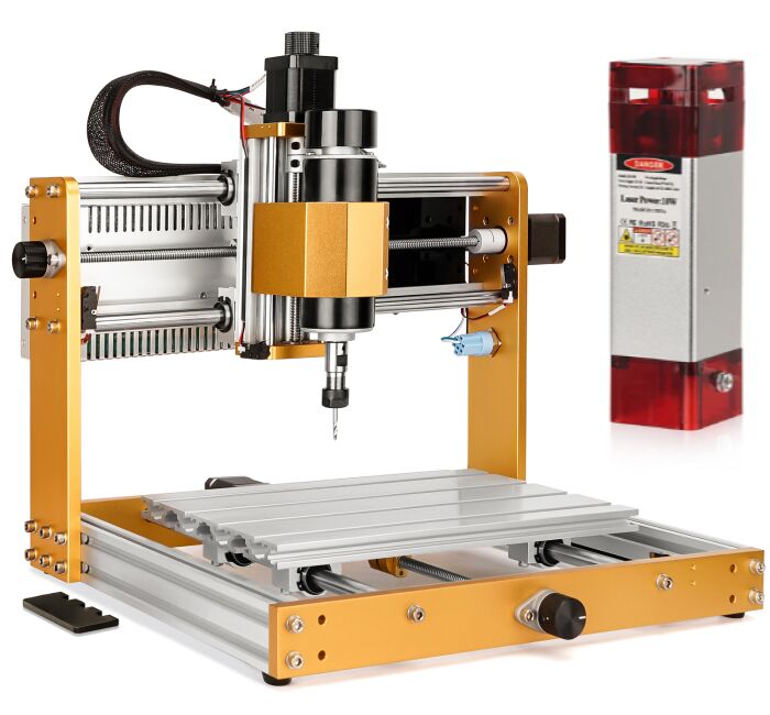 Фрезер по дереву чпу 2 в 1 фрезер+лазер CNC 3018 Pro MAX