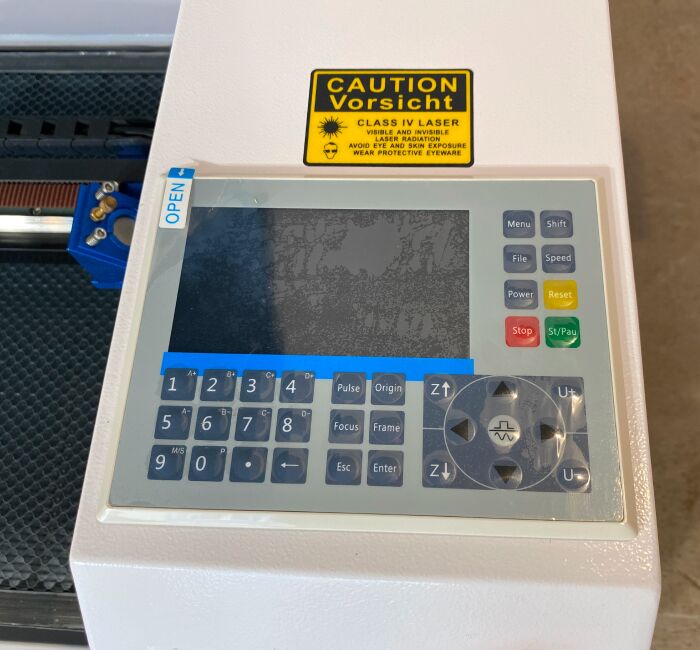 Лазерный станок 4060 GRAY СО2 механика+, Мощность: 100 Вт, изображение 3