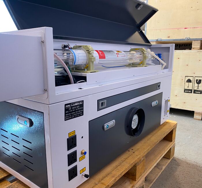 Лазерный станок 4060 GRAY СО2 механика+, Мощность: 100 Вт, изображение 5