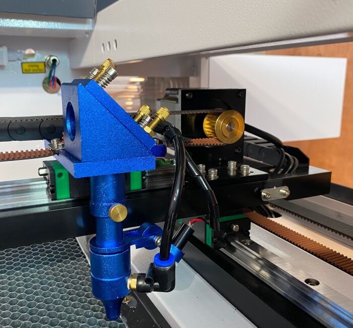 Лазерный станок 4060 GRAY СО2 механика+, Мощность: 100 Вт, изображение 6