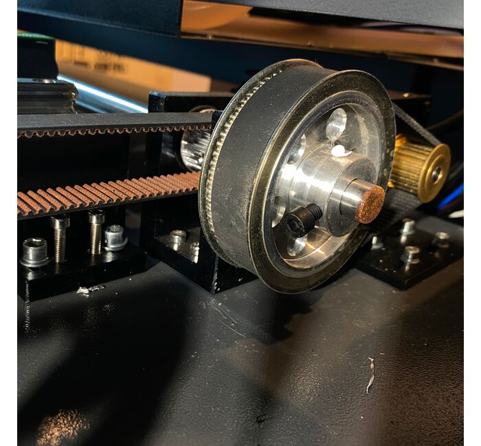 Лазерный станок с двумя головками 1080 GRAY СО2 DUO