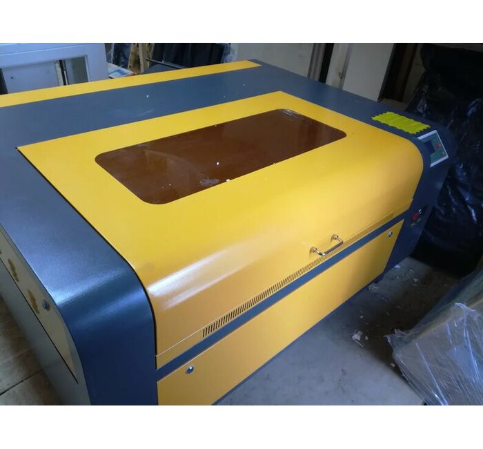 Лазерный станок гравер 1080 Ruida 100W с рельсами, Лазерная трубка: LASEA, изображение 4