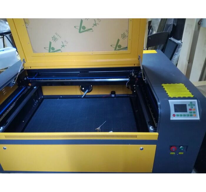 Лазерный станок гравер 1080 Ruida 100W с рельсами, Лазерная трубка: LASEA, изображение 2