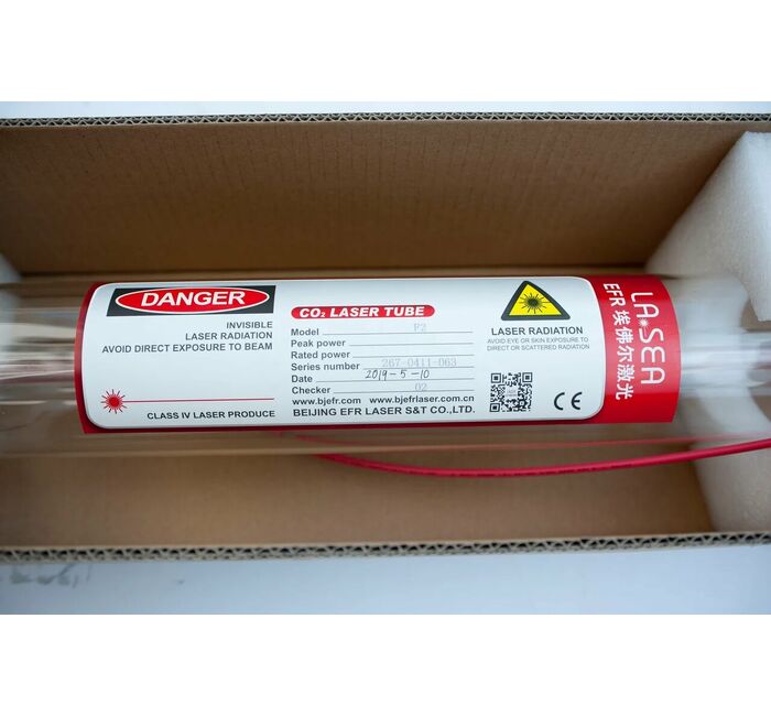 ЛАЗЕРНАЯ ТРУБКА CO2 Lasea, Мощность: 60-70 ВАТТ, 1200CL, изображение 2